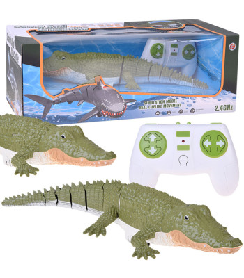 Nuotoliniu būdu valdomas krokodilas 2,4 GHz RC0616