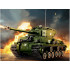 Reobrix licencijuotas „Sherman“ tanko konstruktorius, 839 detalės, M4A3E8 (ZA5806)