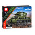 Reobrix licencijuotas „Sherman“ tanko konstruktorius, 839 detalės, M4A3E8 (ZA5806)
