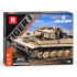 Konstravimo kaladėlės „Tiger I“ tankui „World of Tanks“, Reobrix, 1140 vnt., 1:28, ZA5807