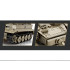 Konstravimo kaladėlės „Tiger I“ tankui „World of Tanks“, Reobrix, 1140 vnt., 1:28, ZA5807