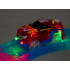 Fluorescencinė trasa su nuotoliniu būdu valdoma mašinėle, šviesos ir garso efektais, 656 cm, ZA3309