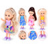 Mini lėlės žaidimams, 6 vnt., ZA4755, 12 cm