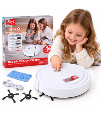 Vaikiškas automatinis dulkių siurblys-robotas su siurbimo funkcija, ZA6323, 23 x 5,5 cm