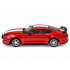 Licencijuotas metalinis automobilio modelis su tuningo priedais, raudonas, Ford Mustang GT 2018, ZA6458, 1:42