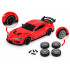 Toyota Supra nuotoliniu būdu valdomas drift automobilis 4x4 su LED, RC0803, 1:43