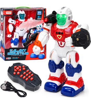 Interaktyvus robotas Galaxy Mobile Team, valdomas pulteliu ir gestais, su vandens dulksnos funkcija, RC0807
