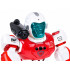 Interaktyvus robotas Galaxy Mobile Team, valdomas pulteliu ir gestais, su vandens dulksnos funkcija, RC0807