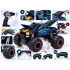 Nuotoliniu būdu valdomas Crazon 4x4 monster truck su dūmų efektu, 1:16, RC0785
