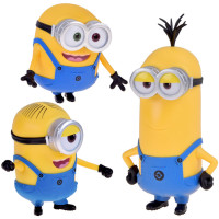 Minionų figūrėlių rinkinys – Kevin, Bob ir Stuart, 3 vnt., ZA6467