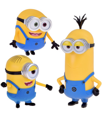 Minionų figūrėlių rinkinys – Kevin, Bob ir Stuart, 3 vnt., ZA6467