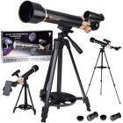Astronominis teleskopas su aliumininiu stovu ir priedais, 30x/60x, 500 mm, ES0028