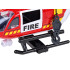 Žaislinis gelbėjimo sraigtasparnis „Air Fire“ su šviesos ir garso efektais, 30 cm, ZA6393