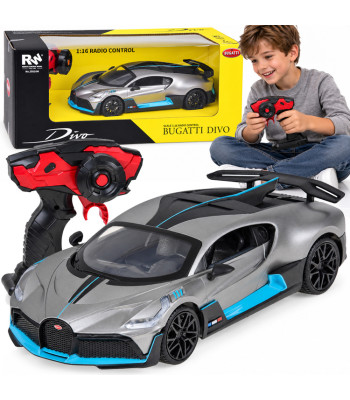 Nuotoliniu būdu valdomas automobilis „Bugatti Divo“ 1:16, RC0798