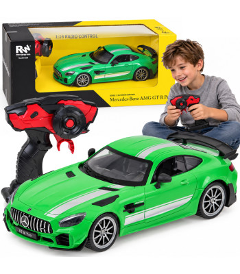 Nuotoliniu būdu valdomas automobilis Mercedes-Benz AMG GT R Pro, 1:16, RC0799