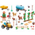 Playmobil Country ūkio rinkinys su traktoriumi, priekaba, cisterna ir figūrėlėmis, ZA6737, 117 elementų