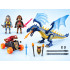 Playmobil Novelmore rinkinys su drakonu, riteriais ir šaudykla, 39 dalių, 71644 (ZA6738)