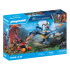 Playmobil Novelmore rinkinys su drakonu, riteriais ir šaudykla, 39 dalių, 71644 (ZA6738)