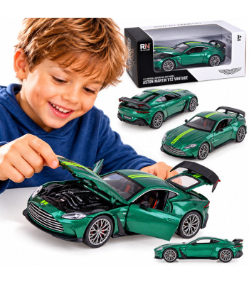 Aston Martin V12 Vantage metalinis kolekcinis automobilio modelis, ZA6402, 1:24, 18,5 × 9 × 6 cm