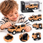 Metalinis kolekcinis automobilio modelis Land Rover Defender 90 Works V8 Islay Edition, 1:24, ZA6403