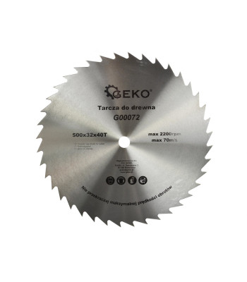 Medienos pjovimo diskas b/w (5) 500x32x40T*3