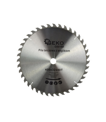 Medienos pjovimo diskas 400x32x40T(10)