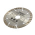 Deimantinis diskas, pilkas-laser, 125 mm (100)