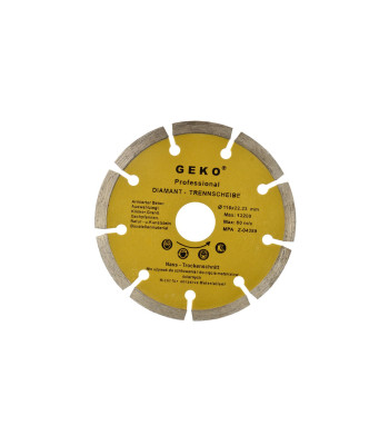 GEKO segmentinis deimantinis diskas 115 mm