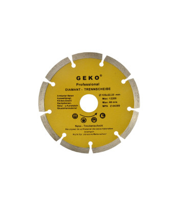 Segmentinis deimantinis diskas GEKO 125 mm