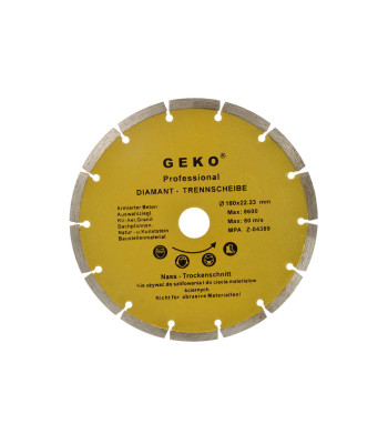 Segmentinis deimantinis diskas GEKO(50), 180 mm