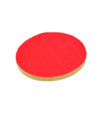 Poliravimo veltinis su lipuku diskui 125mmx10mm (50/200)
