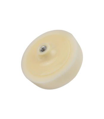 Balta kieta poliravimo kempinė 150mm x 45mm M14 (72/100)
