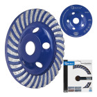 Deimantinis šlifavimo diskas Turbo GEKO 125 mm