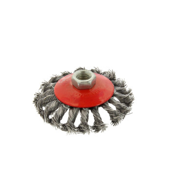 Šoninis pintas vielinis šepetys 100mm M14 (100)