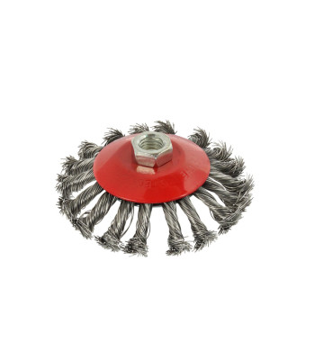 Šoninis pintas vielinis šepetys 115mm M14 (40)