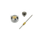 Dažymo pistoleto remonto rinkinys su purkštuku – GEKO G01105 0,8 mm (100)