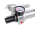Oro reduktorius su oro filtru ir tepikliu, 2 elementų, 1/4"
