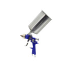 PROFI HVLP mini dažymo pistoletas su metaliniu bakeliu, 1000 ml