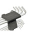 Raktų komplektas TORX, 9 dalių, T10–T50, 190mm (10/40)