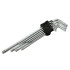 TORX raktų komplektas GEKO, 9 dalių, T15–T55, 260mm