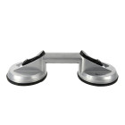 Rankena-siurbtukas stiklui, aliuminis 2x115mm (24)