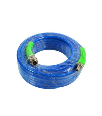 Armuota PU pneumatinė žarna, mėlyna (10), 15m 12mmx8mm