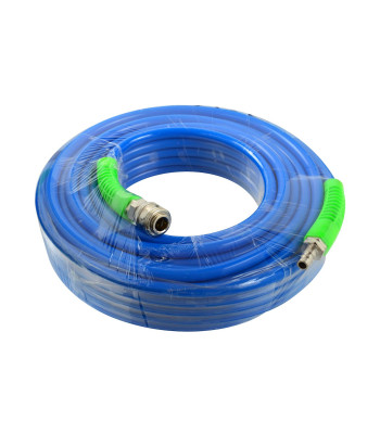 Sustiprinta PU pneumatinė žarna, mėlyna (10), 20 m, 12 mm x 8 mm