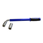 Sustiprintas teleskopinis ratų raktas 17x19mm + 21x23mm (20)