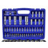 Galvučių ir TORX antgalių rinkinys CRV GEKO(3), 108 dalių, 1/2" ir 1/4"