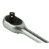 GEKO lizdinių raktų komplektas su terkšle, 19 dalių, Cr-V, 8–32 mm, 1/2″