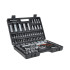 Galvučių raktų ir antgalių rinkinys, torx, 108 dalių, 1/4", 1/2", H tipo