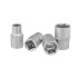 Galvučių komplektas (20), 4 dalių, 1/2", 10–13–17–19 mm