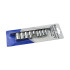 9 dalių Torx galvučių rinkinys, GEKO (50), E5–E16, 1/4 ir 3/8"