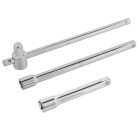 T tipo rankena su ilgintuvais, 3 vnt. – 1/2″ (20)